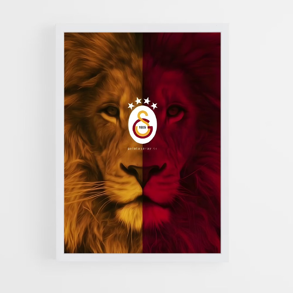 Poster Lion de Feu – affiche Lexus (vue 3)